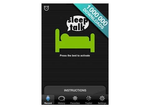 Гаджеты для сна - Sleep Talk Recorder расскажет о вашем сне