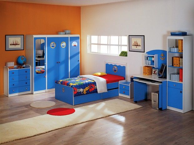 Разные стили оформления детской комнаты для мальчика